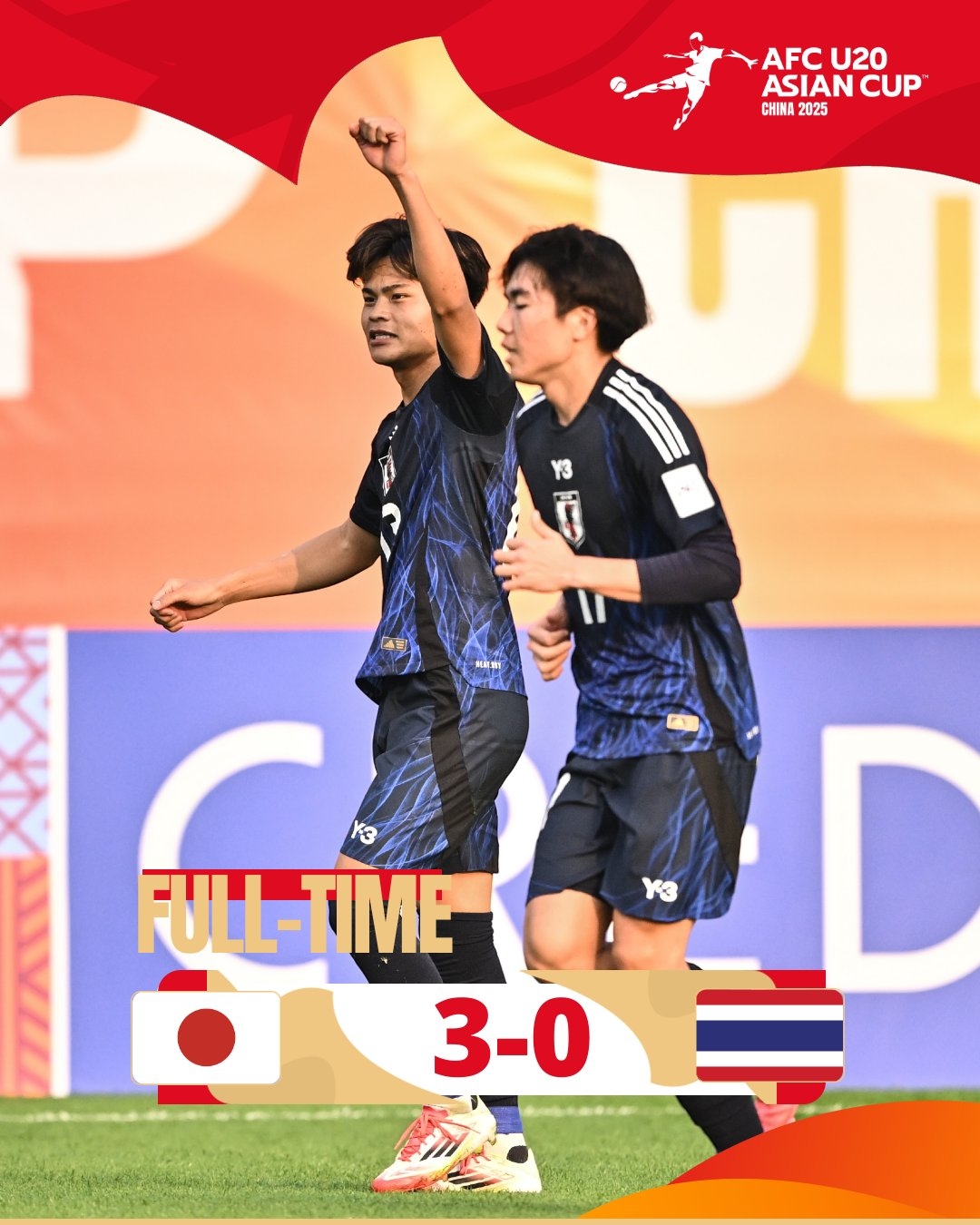 日本U20主帥賽后：雖然全取三分，但球隊(duì)各方面都有待提升