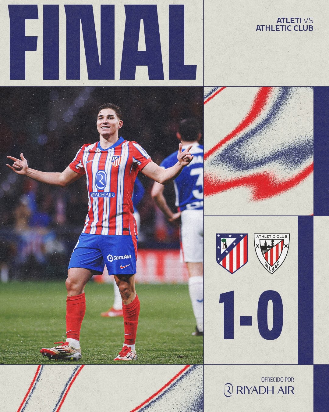  致勝進(jìn)球！阿爾瓦雷斯當(dāng)選馬競1-0畢巴全場最佳球員