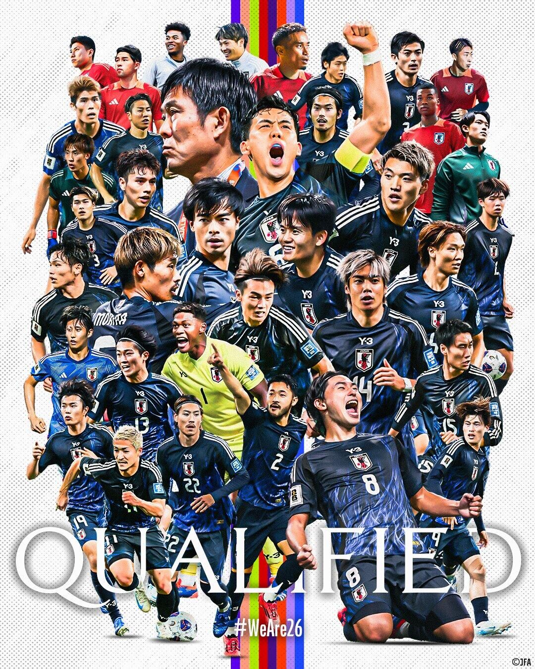  斷層領(lǐng)先！日本7輪6勝1平提前晉級(jí)世界杯，全球除東道主外首隊(duì)！