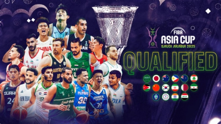  8月在沙特舉辦！FIBA官網(wǎng)：男籃亞洲杯抽簽儀式將在下月8號舉行