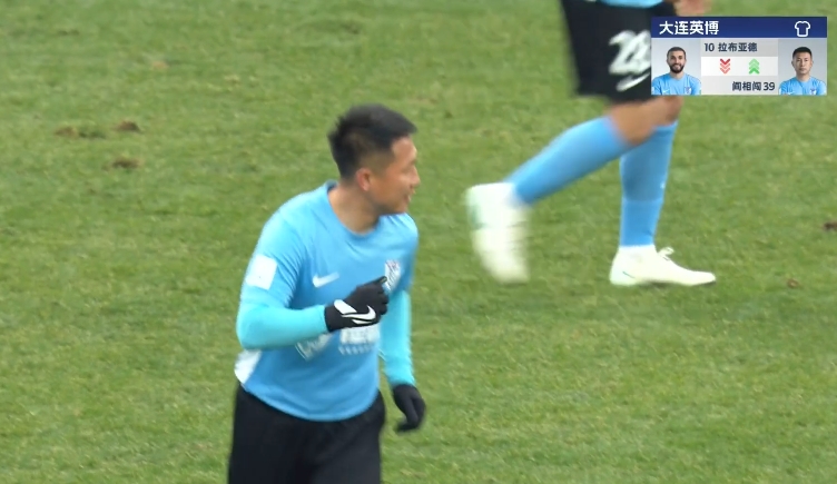  隊長來了！38歲閻相闖替補登場，上演賽季&重返中超首秀！